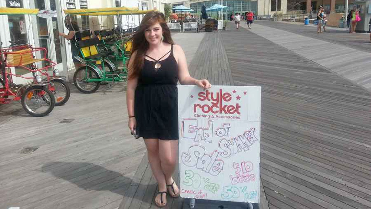 endofseasonasburypark1200 Jamie Williamson said the 2013 summer season has been good for her business in Asbury Park, N.J. (Tom MacDonald/WHYY)