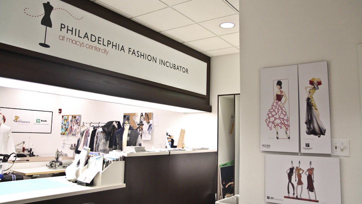 The Philadelphia Fashion Incubator is located in Macy’s in Center City Philadelphia. (Kimberly Paynter/WHYY)