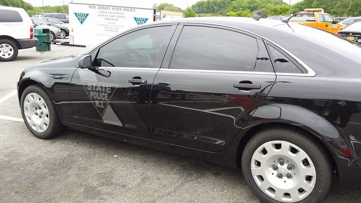  THe New Jersey State police Ghost Car (Image via the New Jersey State Police Facebook page) 