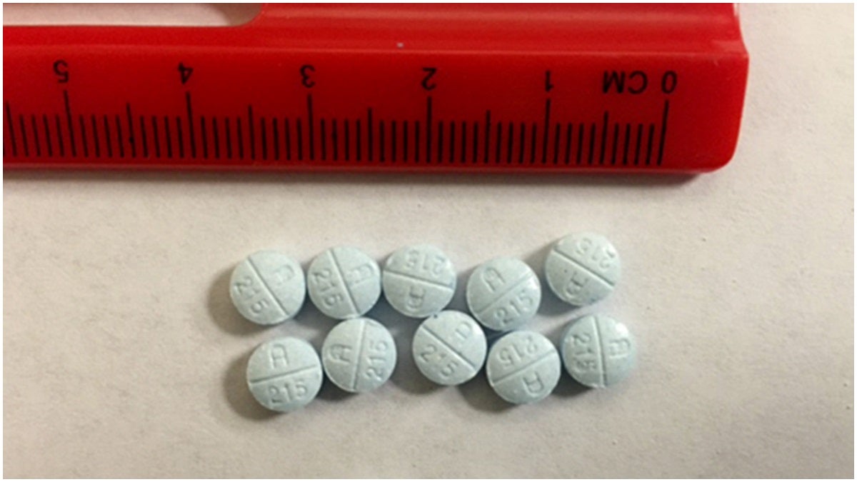 This undated photo provided by the Tennessee Bureau of Investigation shows fake Oxycodone pills that are actually fentanyl that were seized and submitted to bureau crime labs. Street fentanyl is increasingly dangerous to users