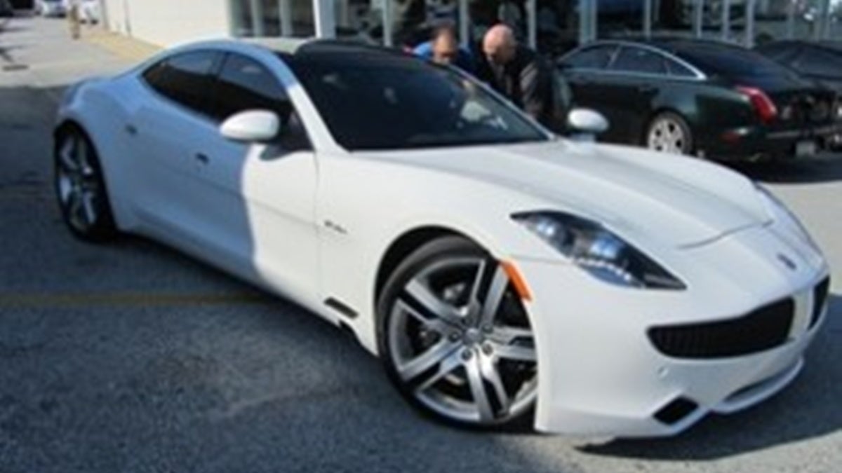  Fisker's $100,000 Karma (Shirley Min/WHYY)  