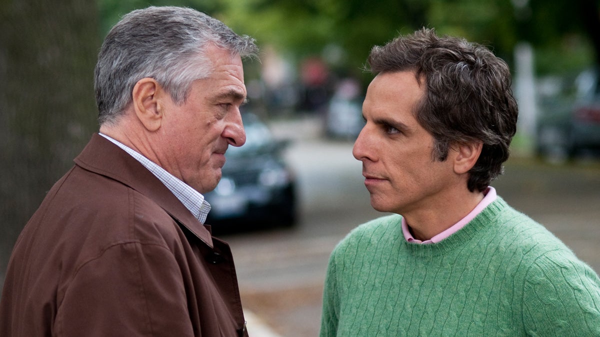  In this photo provided by Universal Studios, Robert De Niro, left, plays Jack Byrnes and Ben Stiller plays Greg Focker in the film, 