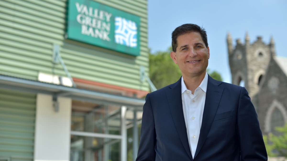  Jay R. Goldstein is chief executive officer, president and director of Valley Green Bank. (Bas Slabbers/for NewsWorks) 