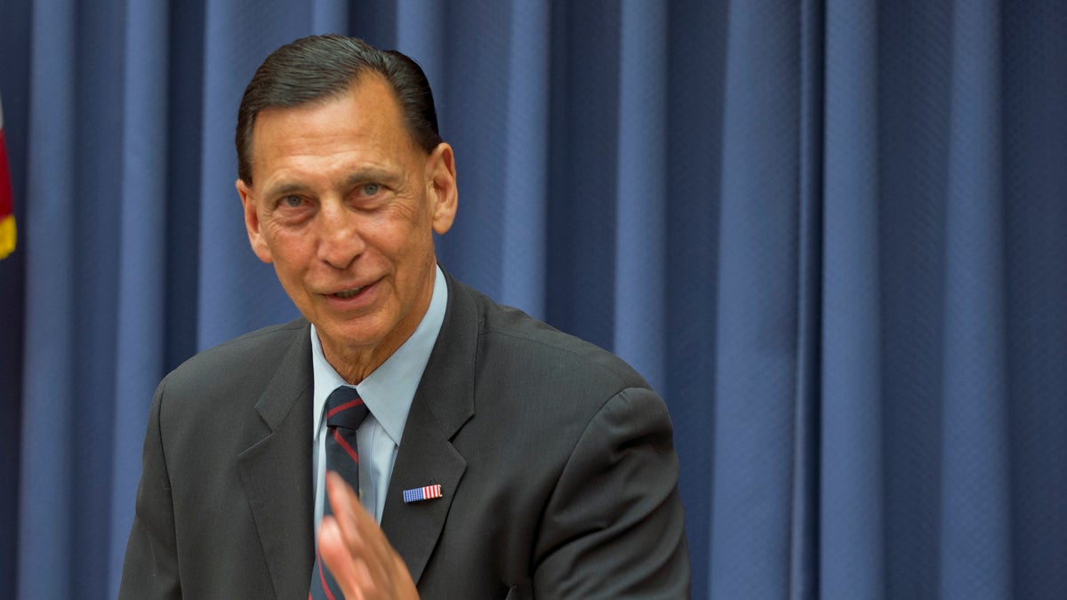 U.S. Rep. Frank LoBiondo, R-New Jersey, opposes renewal of the National Flood Insurance Program. He says he's 