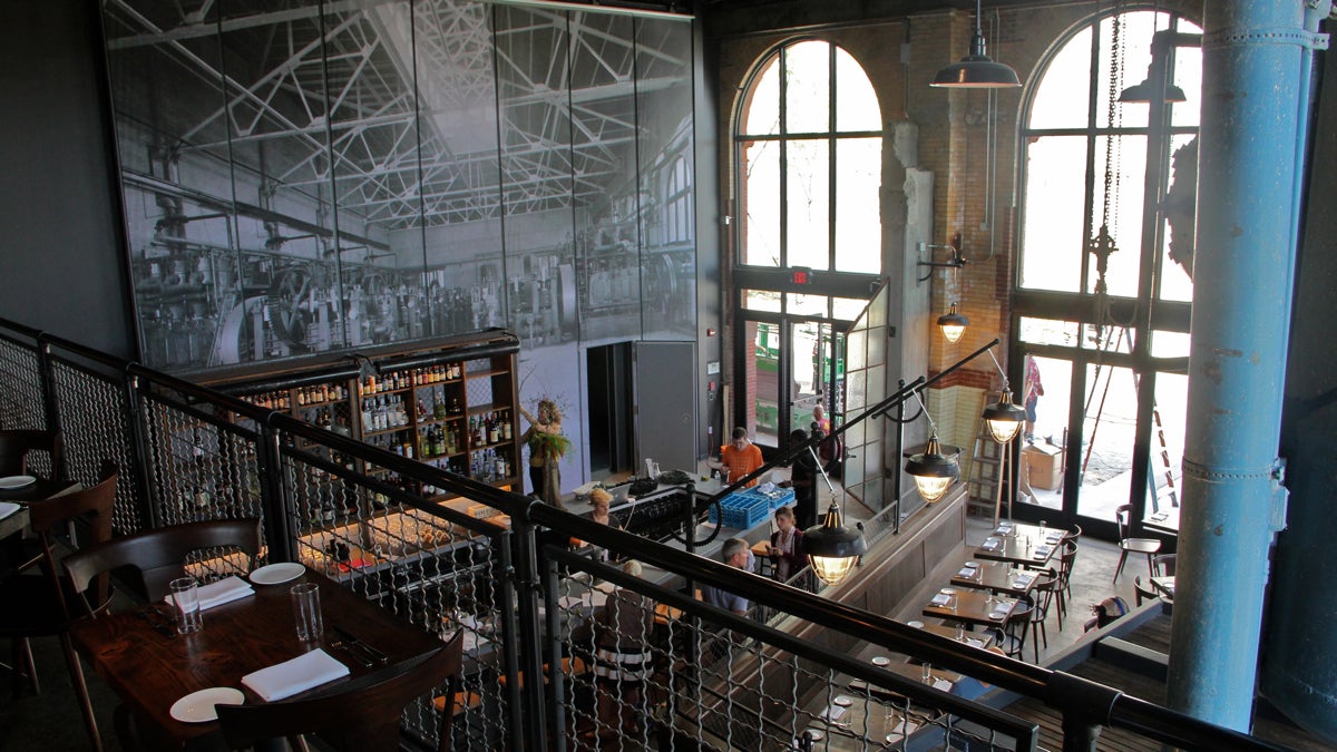 La Peg, a new restaurant in the Fringe Arts Building, will soon open to the public. (Emma Lee/WHYY)