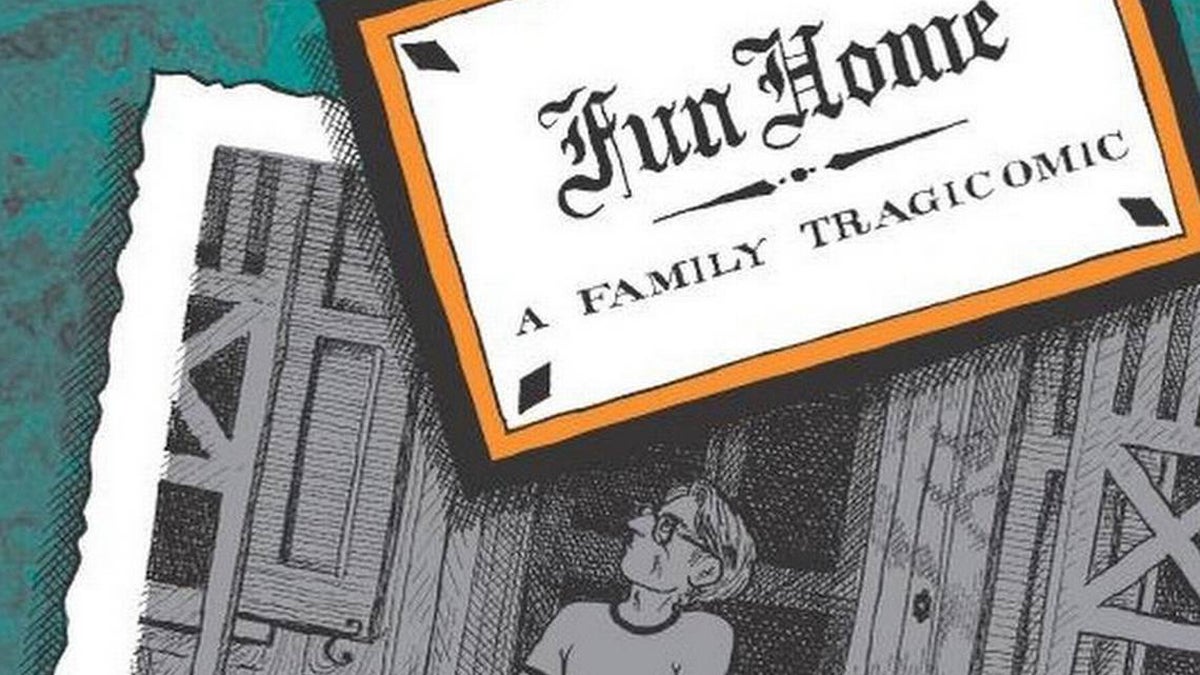  Detail from the cover of 'Fun Home,' by Alison Bechdel, published by Mariner Books. 