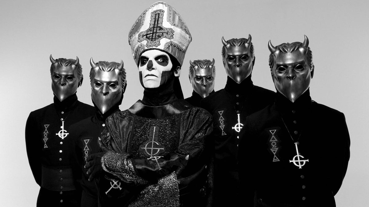  Ghost, a Swedish heavy-metal band (Image courtesy of bbgunpress.com) 