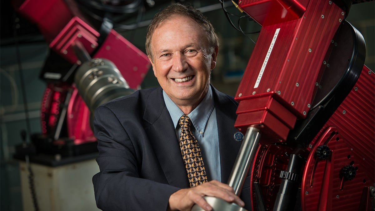 Villanova astronomy professor Edward Guinan is bound for the edges of outer space to get a closer look at dying red giant stars.  (Villanova University/John Shetron)