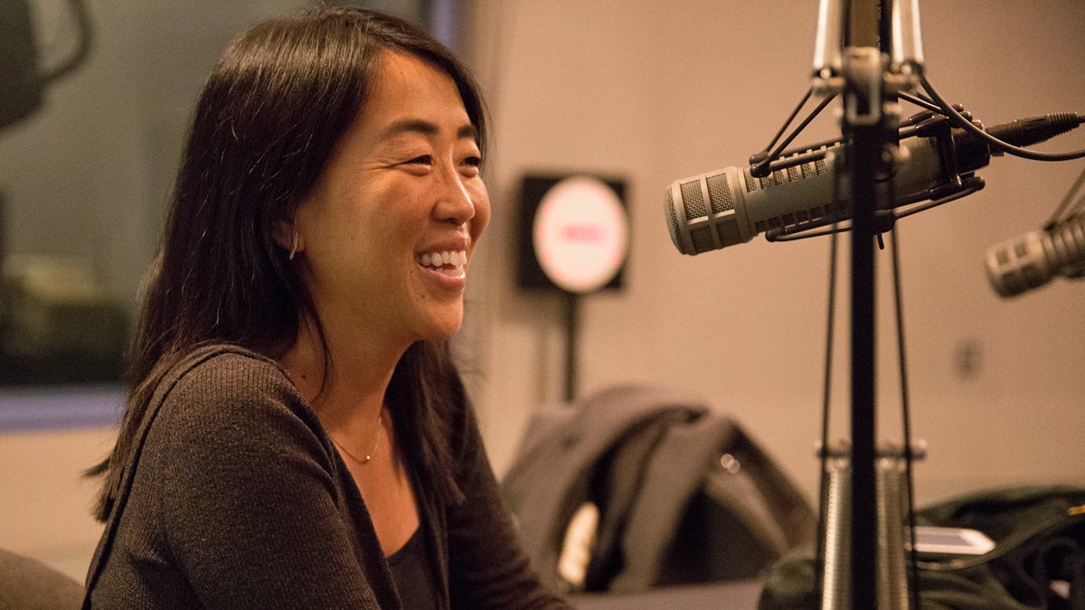 Helen Gym is the co-founder of Parents United for Public Education in Philadelphia.  (Lindsay Lazarski/WHYY)