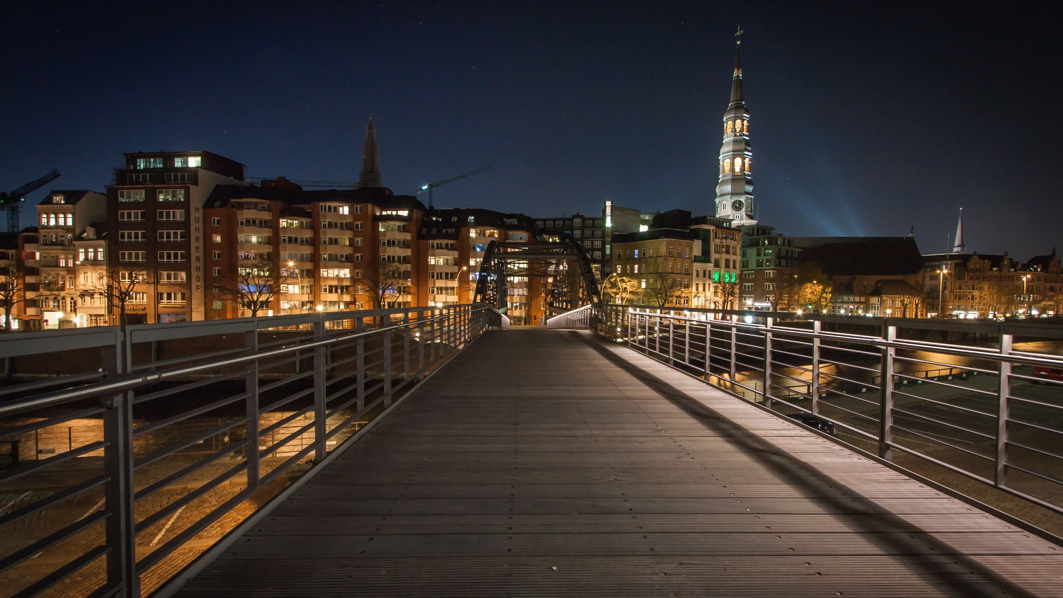  The bridge to HafenCity, a development on Hamburg's Elbe waterfront. (John Kraus/Flickr) 