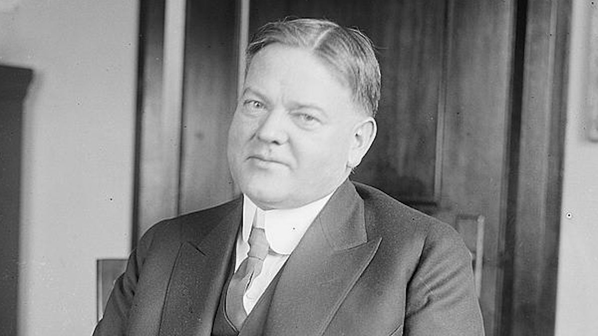  Herbert Hoover made millions in mining but was not successful at governing the country during the Great Depression.  