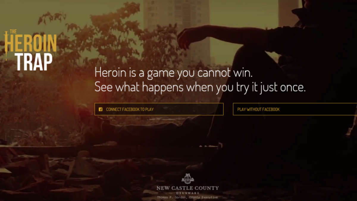  Brochure image from New Castle County heroin awareness campaign 
