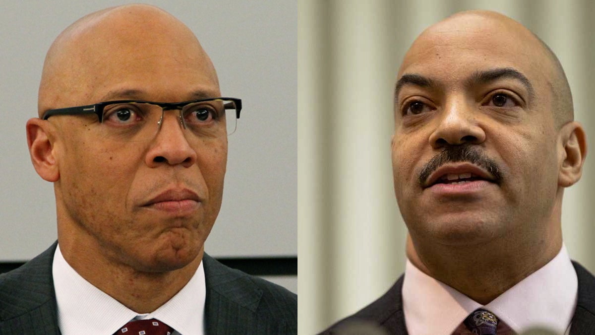 Superintendent of Schools William Hite (left) and District Attorney Seth Williams take different approaches to Philadelphias truancy problem. (File photos)