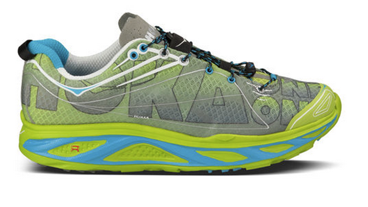 The $150 Huaka by Hoka One One is a direct response to the minimalist running shoe movement's shortcomings. (Image courtesy of Brian Metzler)