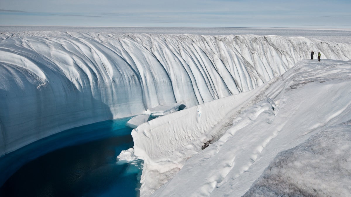  Polar ice sheets are now melting three times faster than in the 1990s. The acceleration of the melting, especially in Greenland, has ice scientists worried. (AP Photo/Ian Joughin) 