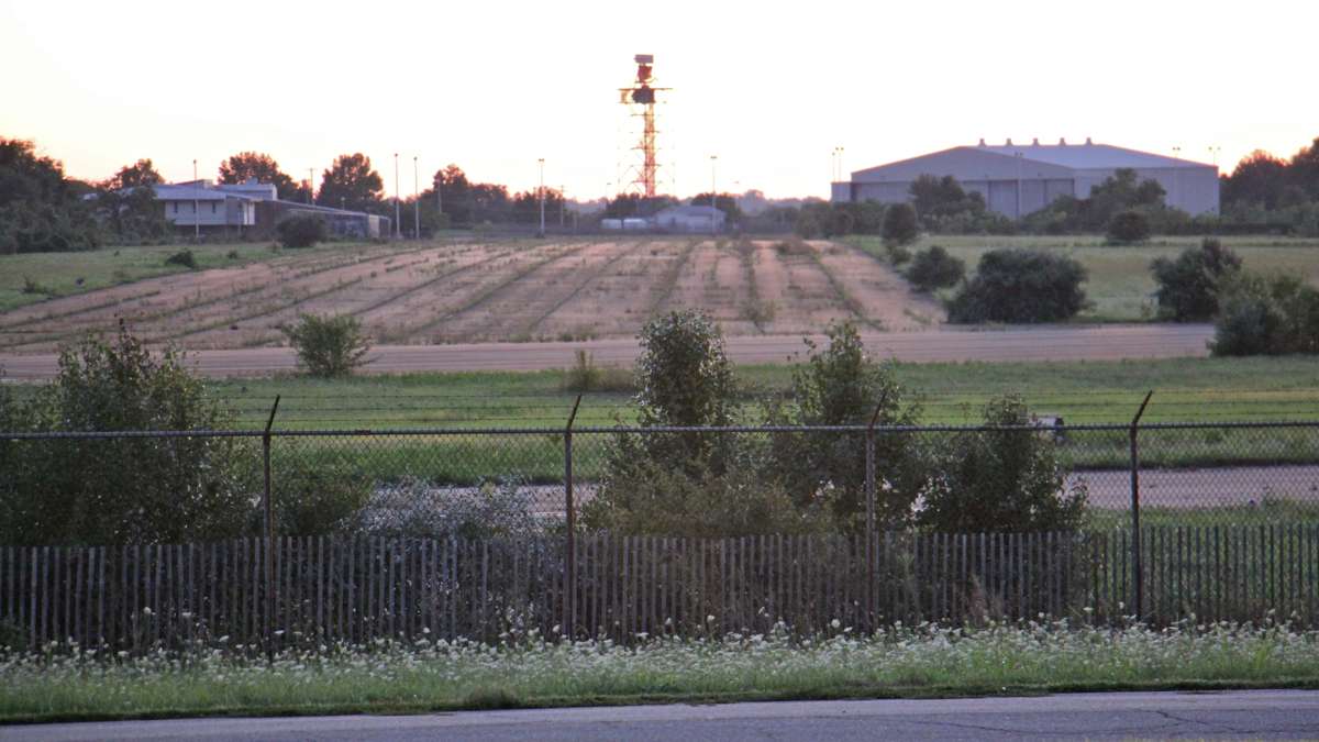 The Willow Grove Naval Air Station is one of two former military installations believed to be the source of toxic chemicals in well water around Horsham, Warrington and Warminster. (Emma Lee/WHYY)</p>
