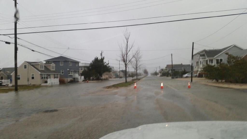  Barnegat Avenue in Surf City Tuesday morning. (Photo courtesy of the Surf City Police Department) 