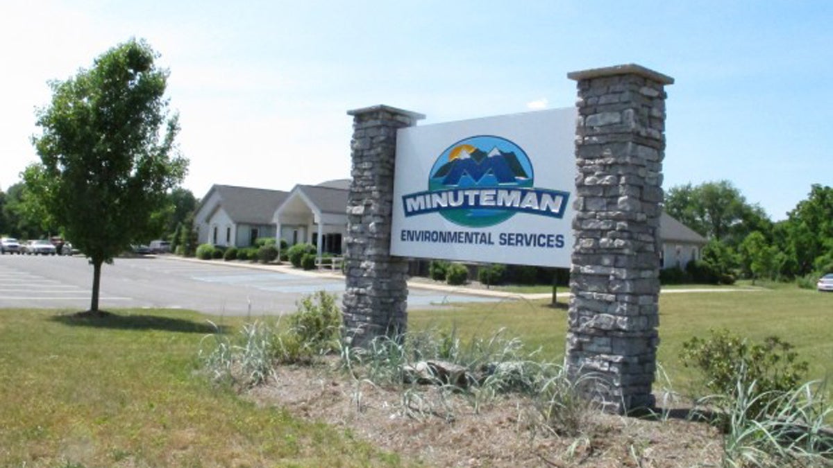  Minuteman Environmental Services headquarters in Milton, Pa. (Marie Cusick/ StateImpact Pennsylvania) 