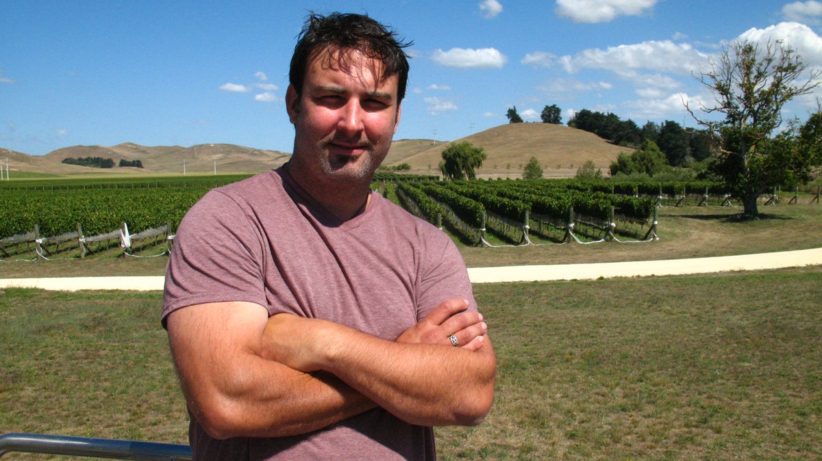  Daniel Brennan, winemaker at Decibel Wines in New Zealand (Image courtesy of Brennan) 