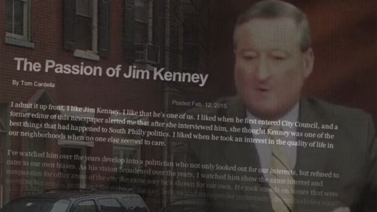  This Jim Kenney campaign ad was financed not by a candidate, but by 