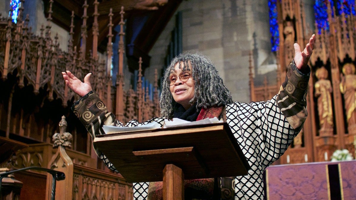  Head to the Penn Museum on Saturday for an afternoon with poet Sonia Sanchez. (Jana Shea/for NewsWorks, file) 