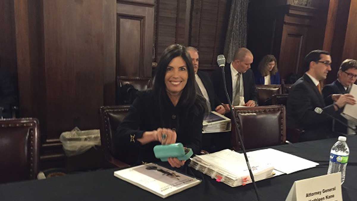  Pennsylvania Attorney General appears Tuesday before the state House Appropriations Committee. (Mary Wilson/WHYY) 