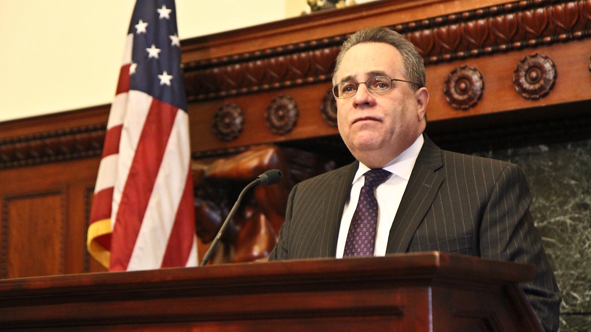  Dave Perri is appointed Commissioner of Licenses and Inspections of the City of Philadelphia. (Kimberly Paynter/WHYY) 