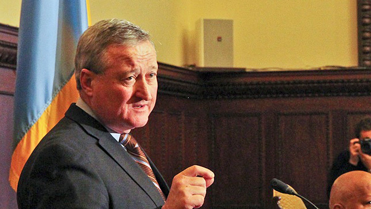  Mayoral candidate and former councilman Jim Kenney (Kimberly Paynter/WHYY) 