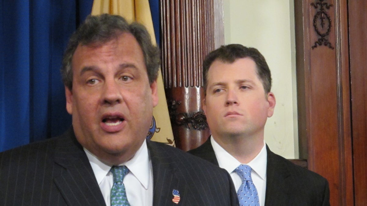  Governor Chris Christie announces his nomination of chief of staff Kevin O'Dowd to be New Jersey's next Attorney General (Phil Gregory/for NewsWorks) 