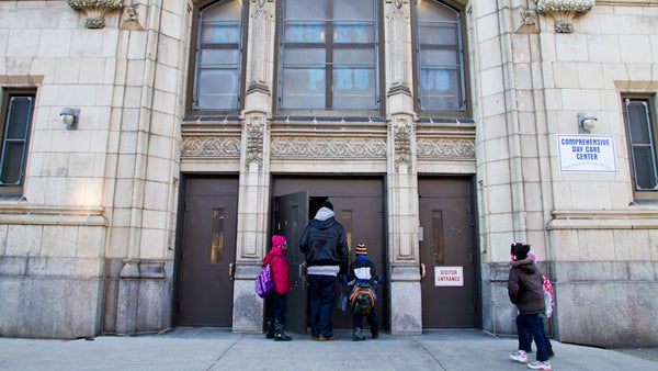  John L. Kinsey Elementary in North Philadelphia is one of 31 school properties that will be empty on the first day of school. (Brad Larrison/for NewsWorks, file) 