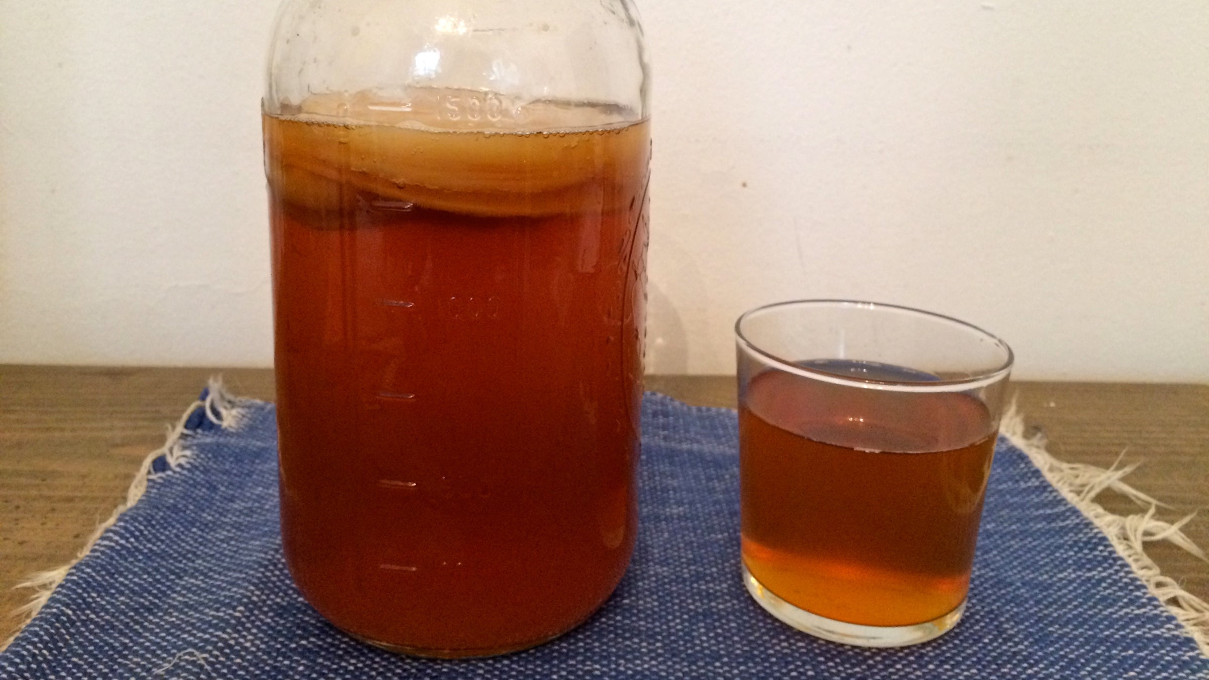 In the past 20 years kombucha has exploded in popularity. (Shaina Gates/WHYY)