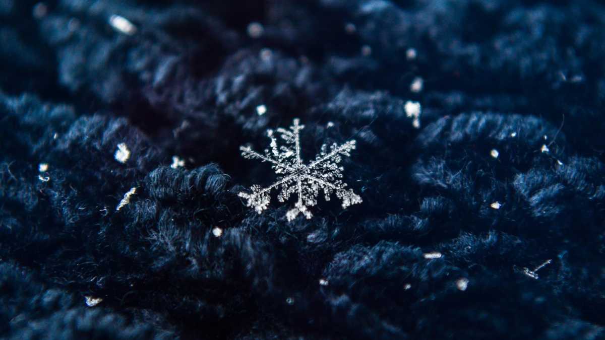A single snowflake. (Photo: JSHN contributor John Entwistle‎)