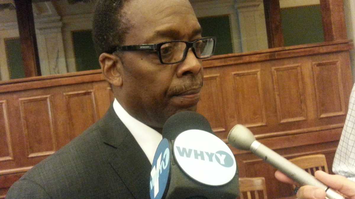  Philadelphia City Council President, Darrell Clarke (Tom MacDonald/WHYY) 