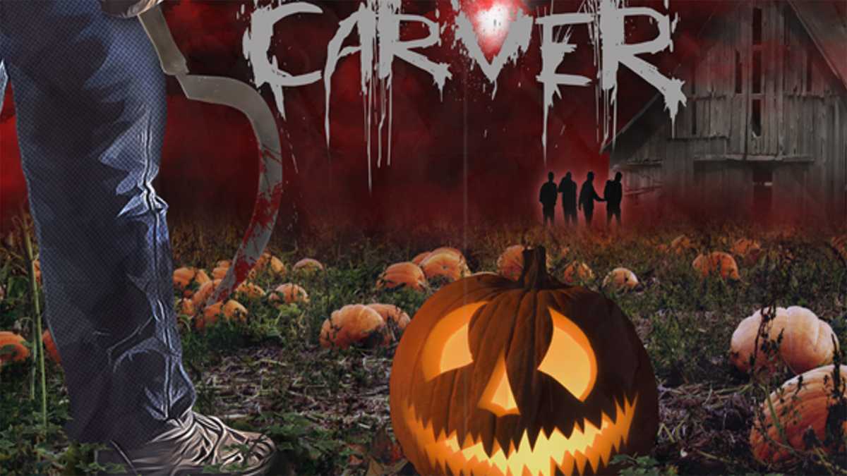  CARVER is a throwback, 80's style slasher film co-written and co-directed by 13 year old Emily DiPrimio. (Image via Kickstarter) 