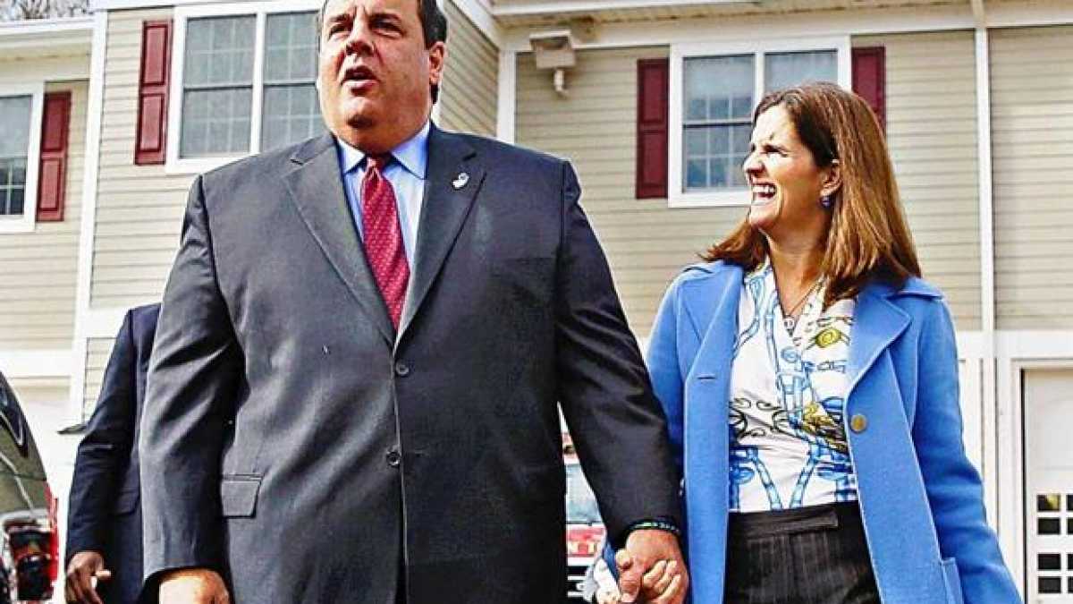 Chris Christie and his wife Mary Pat