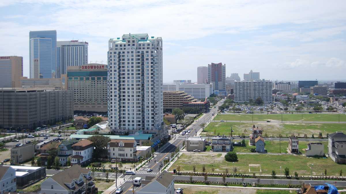 A view of Atlantic City