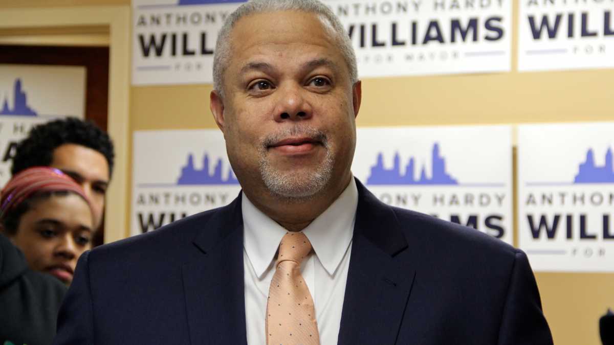  Anthony Williams headed to Germantown's Champagne Cafe on Tuesday night. (Emma Lee/WHYY, file) 