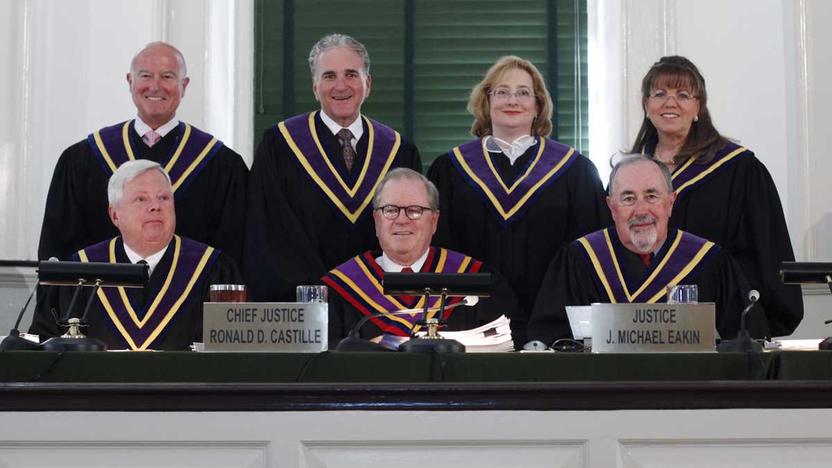 In this 2011 photo of Pennsylvania's Supreme Court