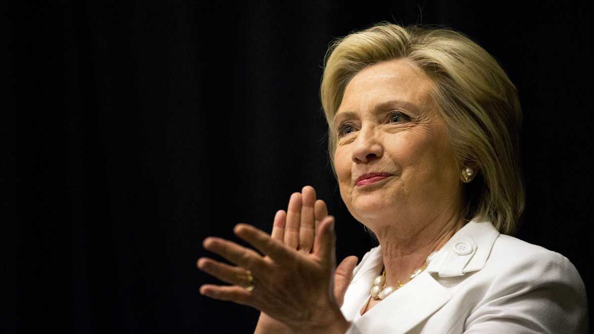 Democratic presidential candidate Hillary Rodham Clinton Is shown at a campaign stop in June 2015. (David Goldman/AP Photo