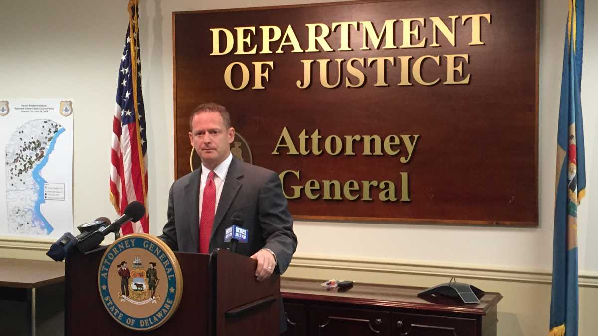 Attorney General Matt Denn (Zoe Read/WHYY)