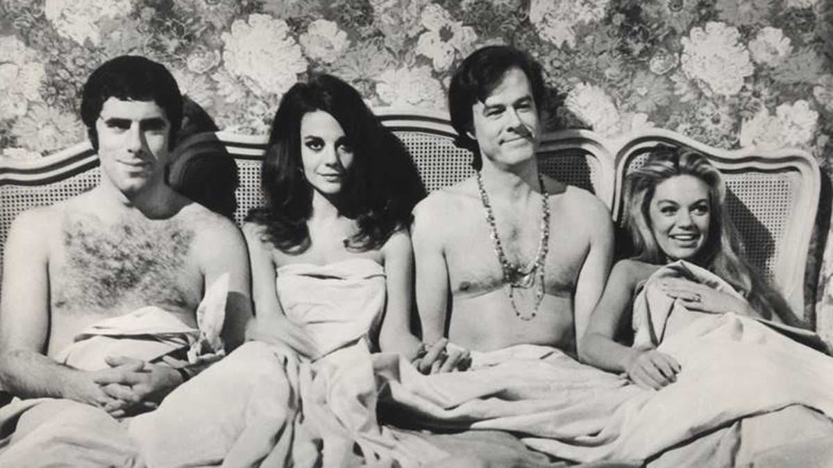  Bob & Carol & Ted & Alice, a 1969 film by Paul Mazursky, is included in the series. (Photo of Courtesy of International House Philadelphia; part of the series 'Free to Love') 