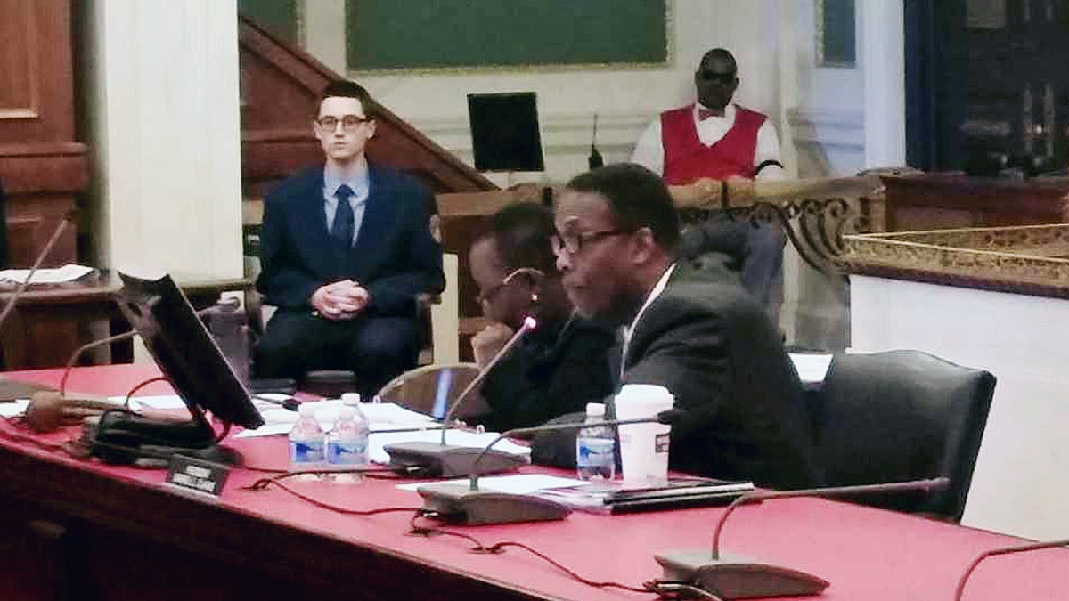  'To suggest that we need to appropriate $22 million for machines that, in most people's minds, clearly do not need to be replaced makes no sense to us,' says Philadelphia City Council President Darrell Clarke.(Tom MacDonald/WHYY) 
