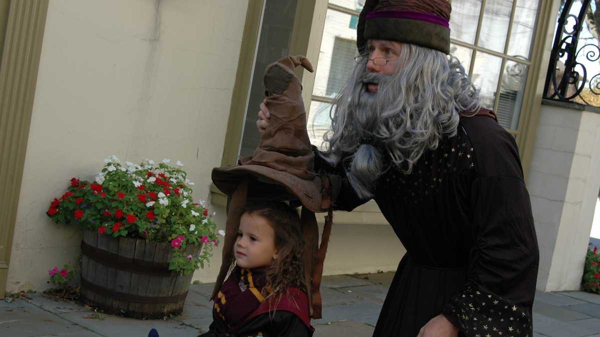  The annual Harry Potter festival returns to Chestnut Hill this weekend. (Jen Bradley/for NewsWorks)  