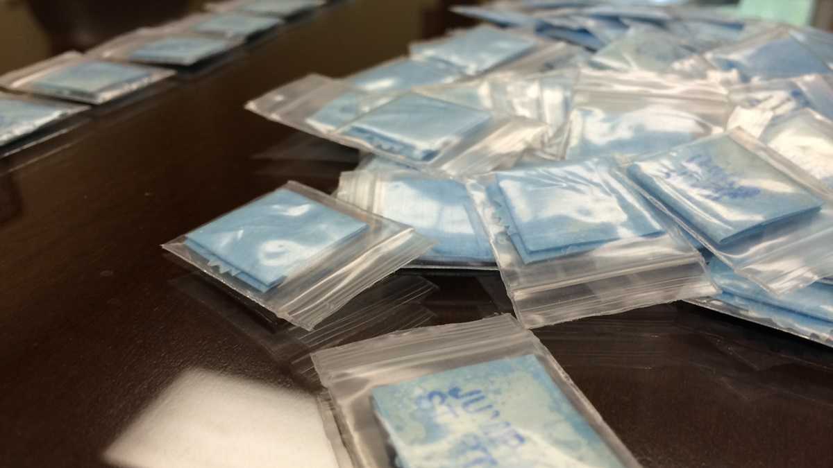  Heroin stash confiscated by Wilmington Police. (FILE/WHYY) 
