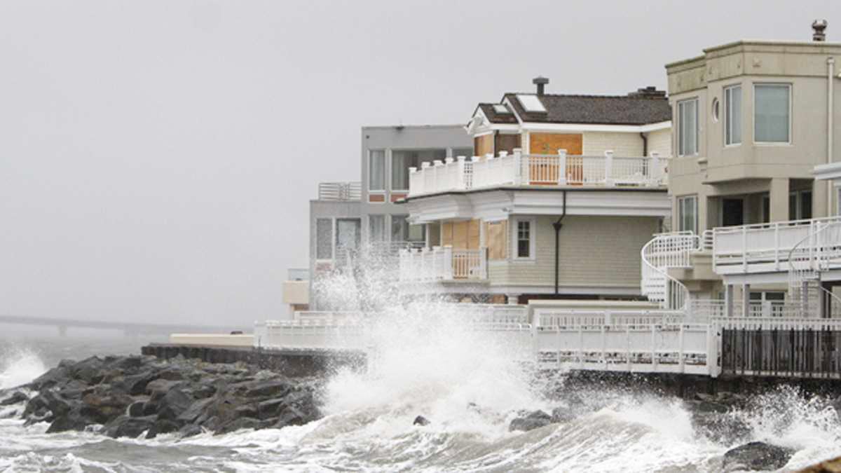  Homes along the New Jersey shoreline were battered during Hurricane Sandy (AP Photo, file) 
