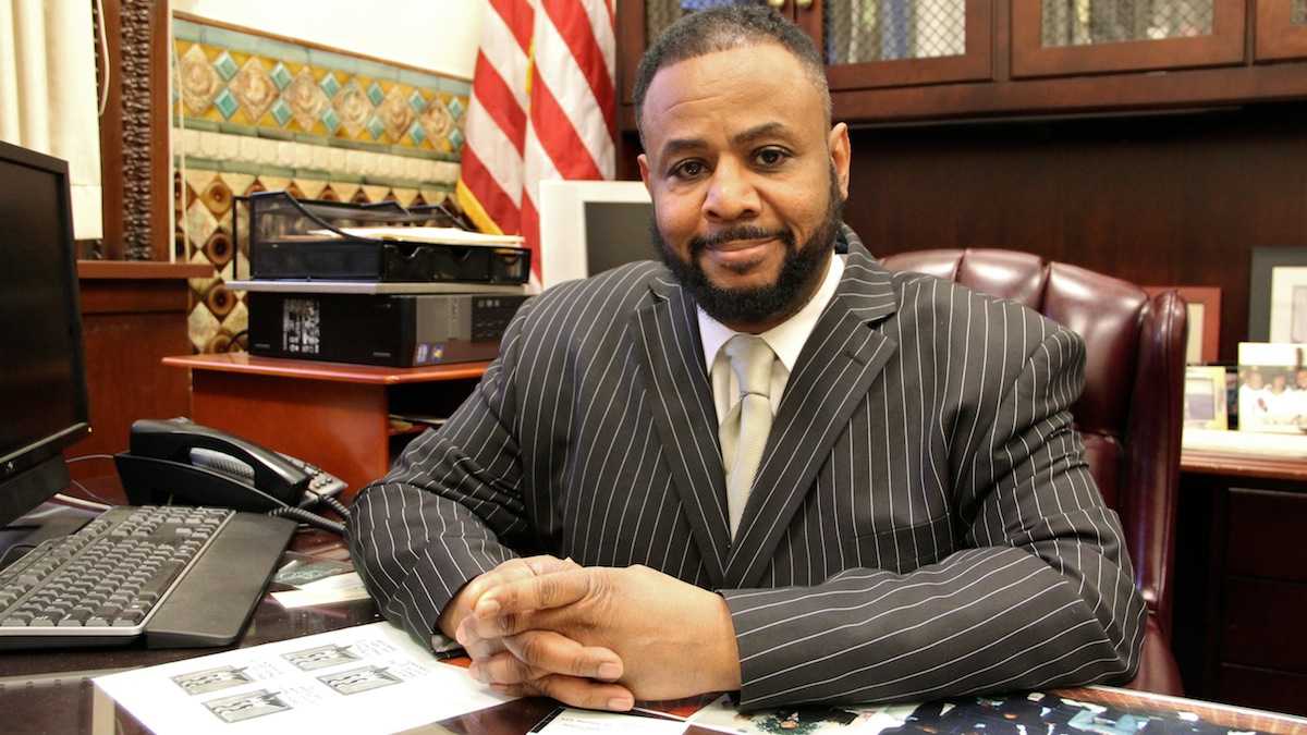  Fourth District City Councilman Curtis Jone Jr. says he wants to focus on development and marketing in 2014. (Emma Lee/for NewsWorks) 
