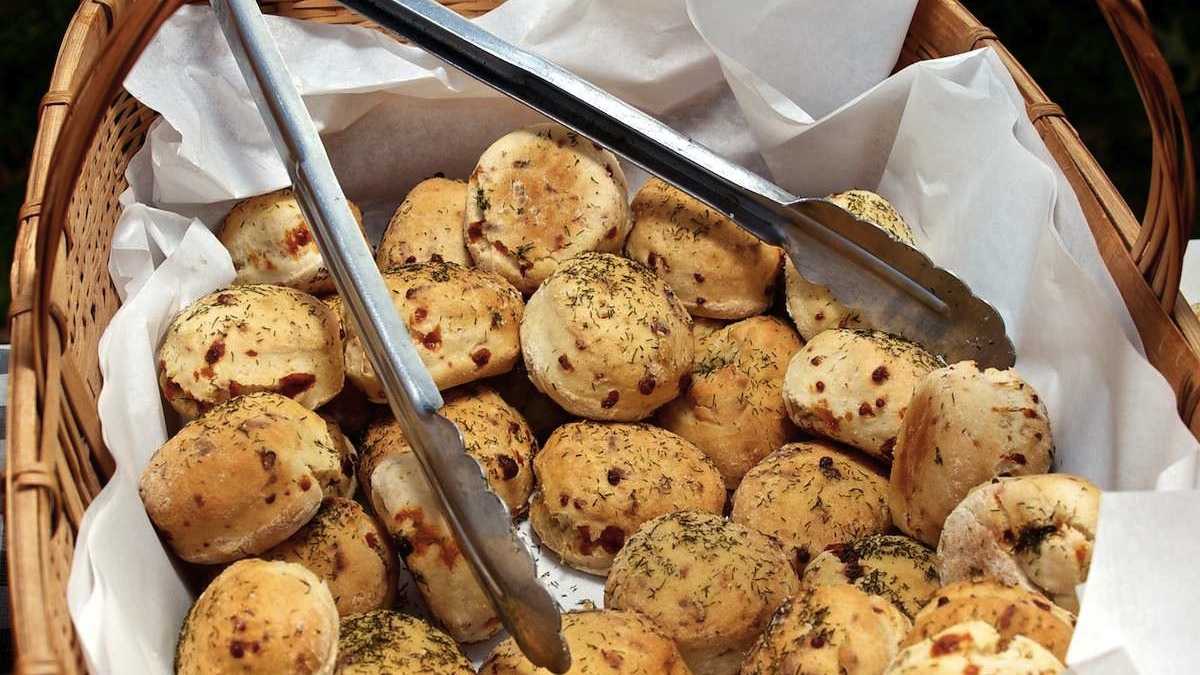  Among other items, Little Jimmie's will serve up Jimmie's famous housemade cheddar biscuits, shown here. (Jana Shea/for NewsWorks, file) 