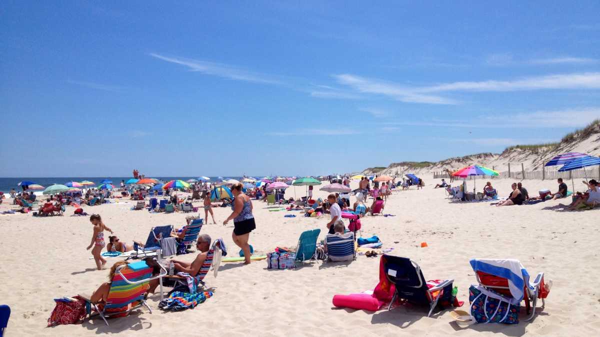  Ocean Bathing Area 1 in Island Beach State Park in July 2014. (Photo: Justin Auciello/JSHN) 
