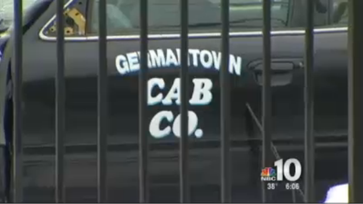  Thanks to a Monday agreement with the PPA, Germantown Cab Co. taxis are clear to return to city streets -- for the time being. (Image courtesy of NBC10) 
