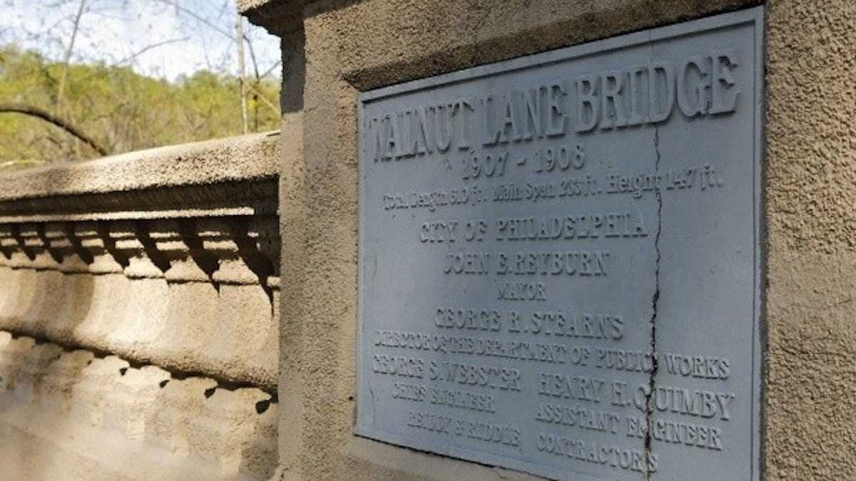  The Walnut Lane Bridge is slated to close for six months in 2015. (Bas Slabbers/for NewsWorks, file) 